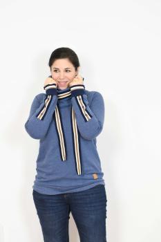 Nähbeispiel Raglan Hoodie lillesol women No. 39